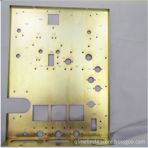 SPCC Silk Printing Sheet Metal Parts